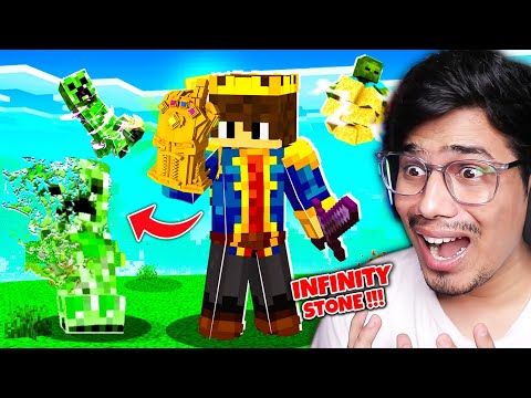 Anshu Bisht - Minecraft But You Can Craft INFINITY STONES !!!