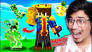 Minecraft But You Can Craft INFINITY STONES !!!