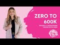 Zero to 600K with Taley Hunt
