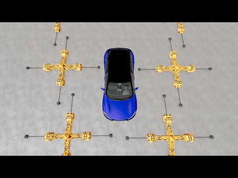 Between Large Spinner | Epic High Speed Jumps #24 – BeamNG Drive | Circle Wheel