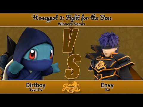 Honeypot 3 - Top 8 - Winners Semis - Dirtboy (Squirtle) VS Envy (Ike)