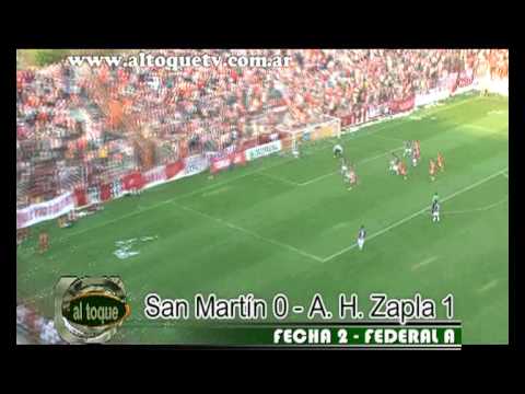 SAN MARTIN 0 - ALTOS HORNOS ZAPLA 1