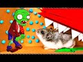 🐹🧟ZOMBIE Hamster Maze with Traps 😱[OBSTACLE COURSE]😱 + BONUS