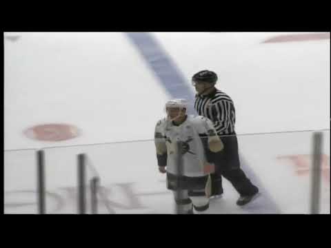 ECHL fight - Danick Paquette vs Bobby Shea 12/05/14 rough