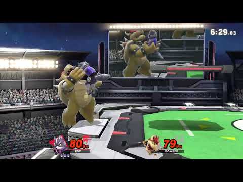 Epic Smash Ultimate Fox VS Bowser