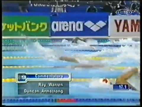 2001 | Australia Gold | World Record | Mens 4 x 200m Relay | Hackett Klim Kirby Thorpe | 1 of 2