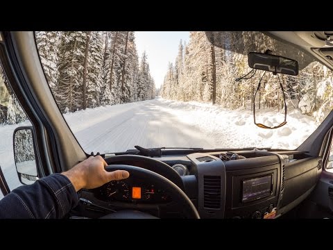 WINTER SPRINTER VAN: Helpful Tips For Driving A 2WD Sprinter Van On Snow And Ice