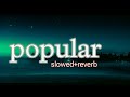 popular slowed reverb - the weeknd, madonna, playboi carti 「edit audio」
