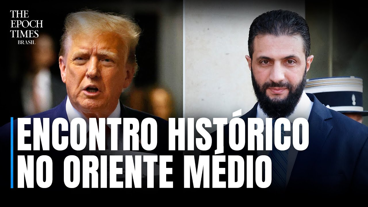 Trump surpreende ao se reunir com líder sírio pela primeira vez em 25 anos
