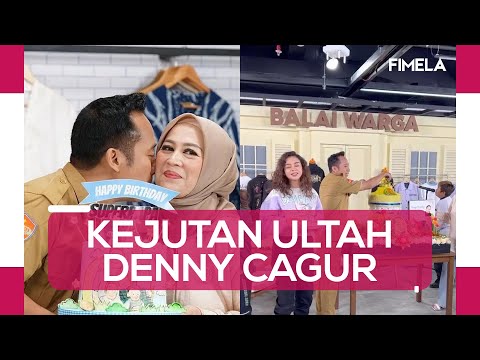 Istri Beri Kejutan Terbaik di Ulang Tahun Denny Cagur, Suaminya ke-46