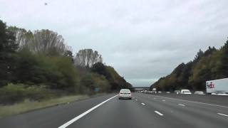 preview picture of video 'Driving On The M6 Motorway From J12 Telford To J13 Penkridge, Staffordshire, England'