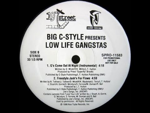 Low Life Gangstas - Freestyle Jack'n For Flows (1996 Cali)