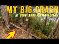 Big Crash at Boomerang Farm Bike park