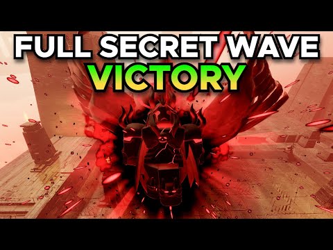 TDX Nightmare Mode FULL SECRET WAVE Victory