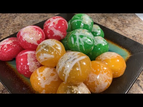 Beautiful Tapioca Sweet Balls Dessert Recipe 👩‍🍳 Qhia Ua Qhob Noom Qab Zib Zoo Nkauj Nawb