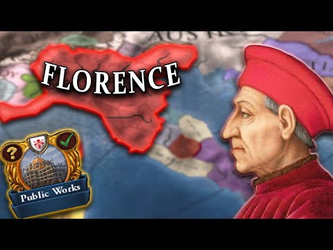 Florence is the BEST Tall Nation in Eu4! (Tall Nations Series)