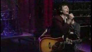 Bell X1 on Letterman