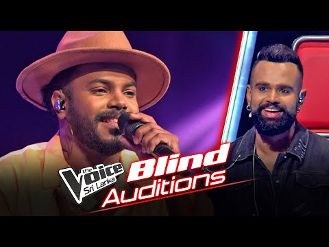 Kanishka Devasinghe | Palamuwa Sinasei (පළමුව සිනාසෙයි) | Blind Auditions | The Voice Sri Lanka