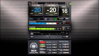 Video thumbnail for Introducing Waves WLM Plus Loudness Meter by Waves Audio