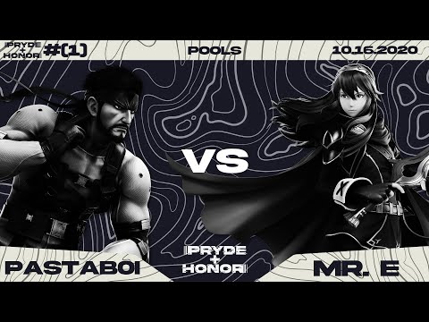 PRYDE + HONOR #1: Pasta B0i (Snake) vs Mr. E (Lucina) - Pools