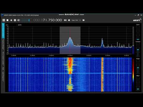 E skip: TV audio on 71.750mhz