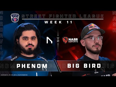 Phenom (Cammy) vs. Big Bird (Rashid) - Bo3 - Street Fighter League Pro-US Season 4 Week 11