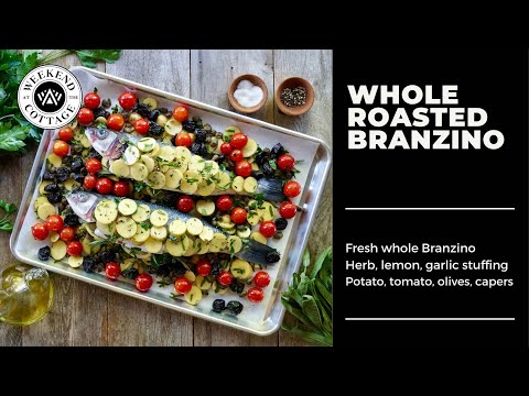 The Whole Roasted Branzino recipe we've all been waiting for!
