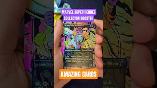 MTG Marvel Super Heroes Collector Pack! #tcg #opening #cards #marvel #magic #mtgcommander #rare