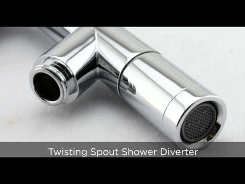 Helixbath Ouzoud Modern Freestanding Tub Faucet