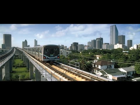 Riding Metrorail Miami Dade Hd