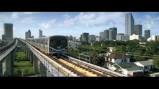 Riding Metrorail Miami-Dade (HD)