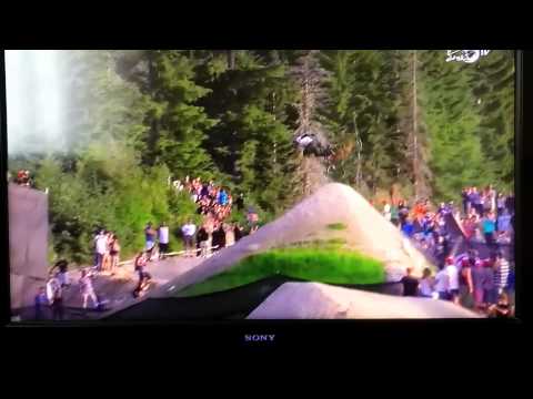 Szymon Godziek Crankworx 2014 first and second run
