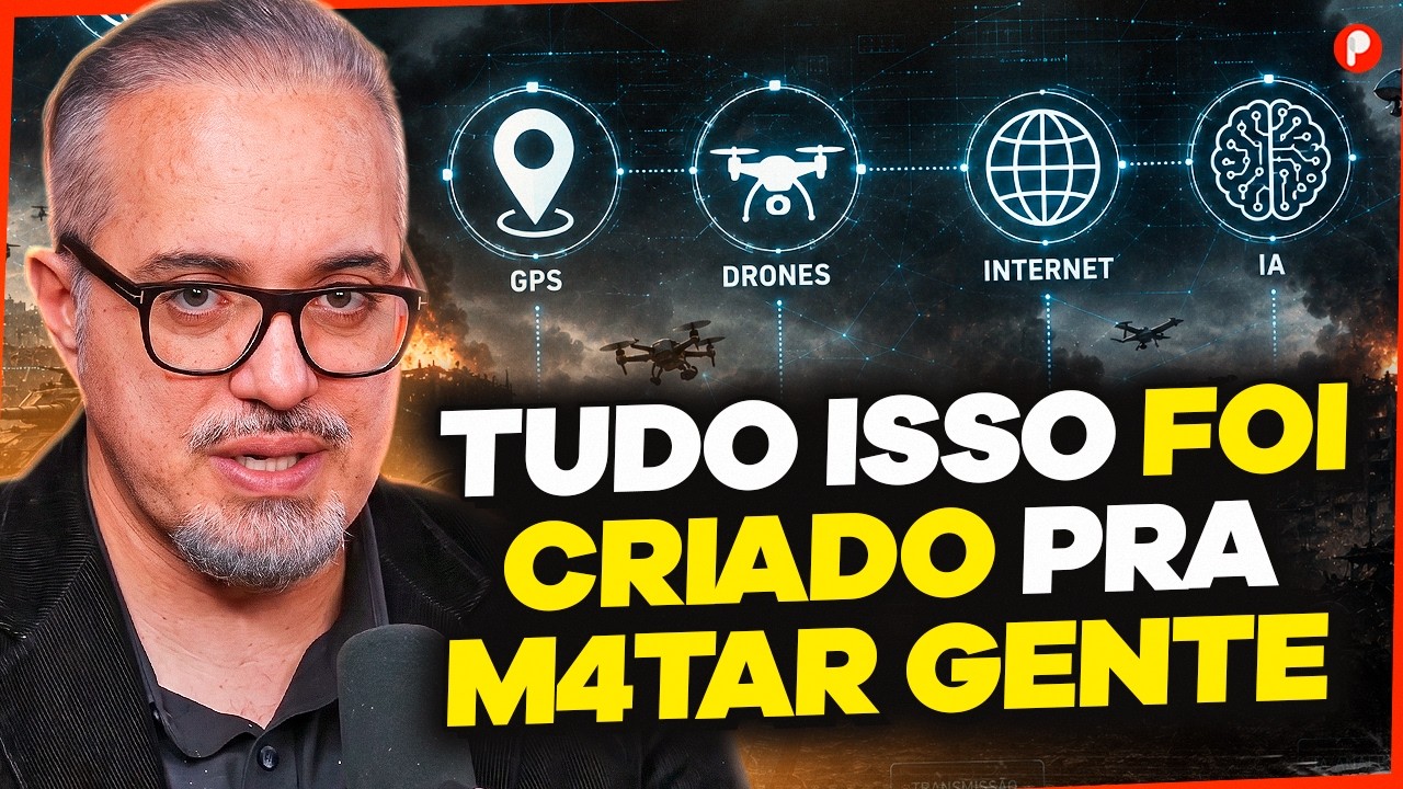 As maiores tecnologias do mundo nasceram dentro de bases militares (GPS, Drones, Internet, IA…)