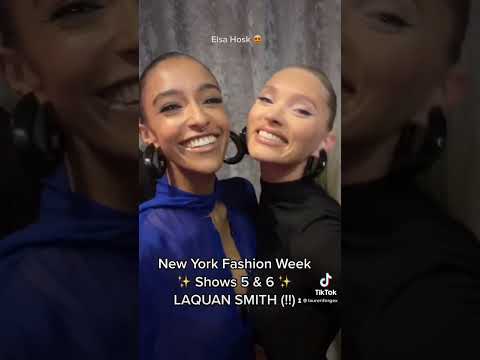 New York Fashion Week: My Best Show Yet (Laquan Smith!!)