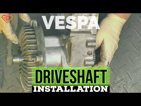 vespa DRIVESHAFT installation | option 1 |