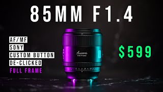 Sirui Aurora 85mm F1.4 Review - AF Full Frame Sony Lens