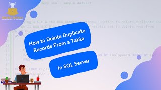 How to Delete Duplicate Records from a SQL Table
