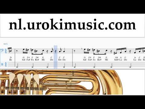 Tuba Leren Spelen Super Mario Bros - Theme Tablatura um-a799