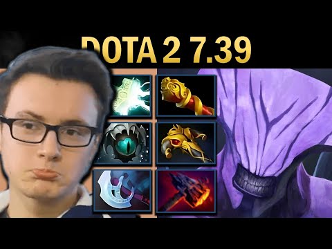 Faceless Void Gameplay Miracle with Skadi and Manta - Dota 7.39