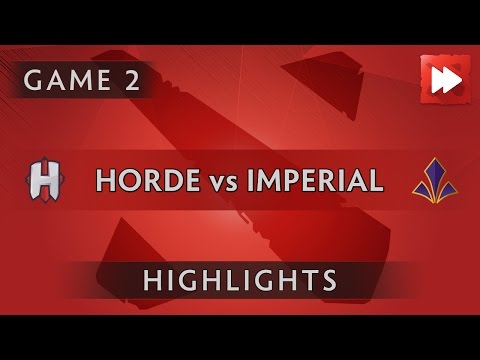 Horde vs The Imperial [Game 2] WellPlay Invitational by VitalBet - Dota Highlights