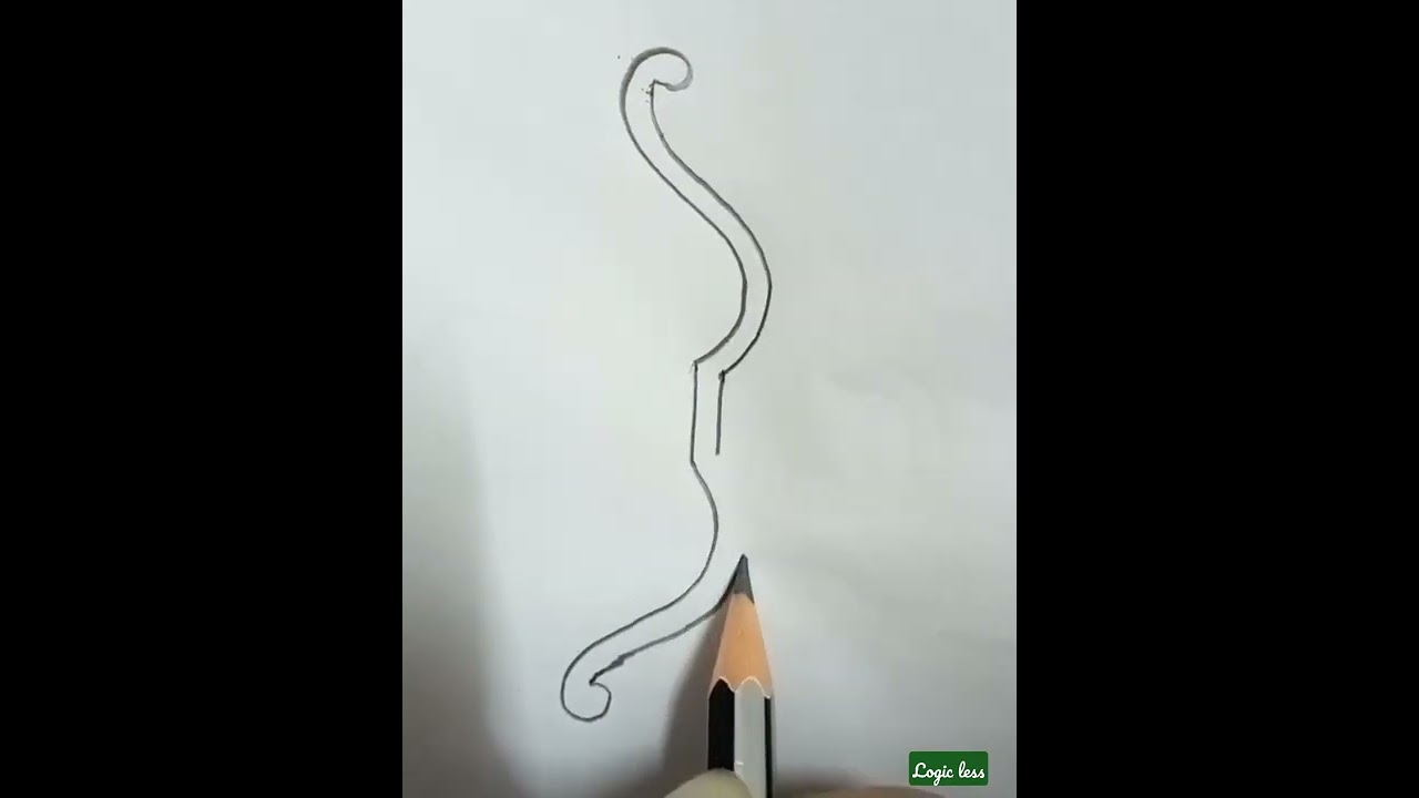 Bow arrow drawing
