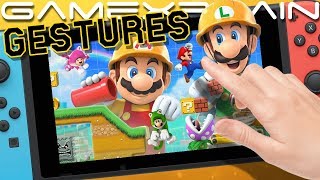 Super Mario Maker 2 Has Secret Touchscreen Gestures!