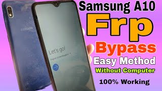 Samsung A10 Frp Bypass Easy Method 100%% Working || Google Account Remove Samsung A10 2023 #nepali