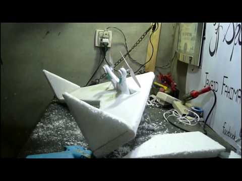 part: 1/2 Making of Blended Wing Body RC Aircraft using Quadcopter