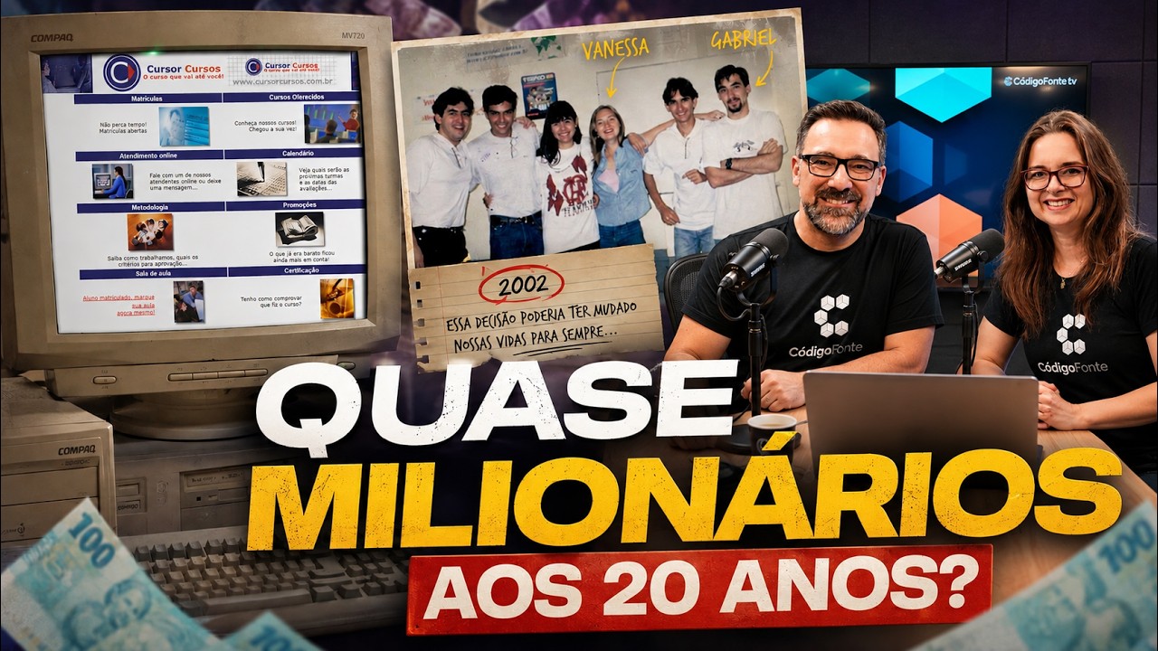 ESSA OPORTUNIDADE PODERIA TER MUDADO NOSSA VIDA AOS 20 ANOS