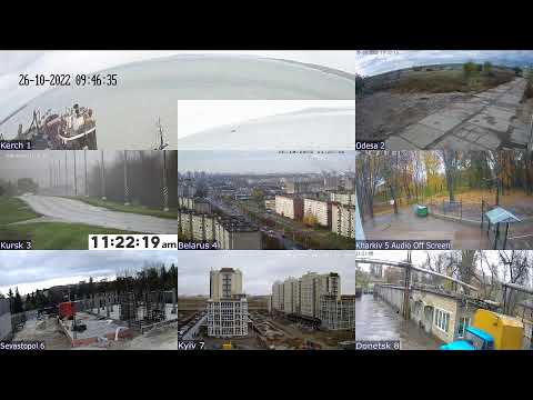 #Ukraine #Russia #Live 24/7 CCTV Audio Kerch Kharkiv Kharkov Donetsk Crimea Sevastopol Belarus Kyiv