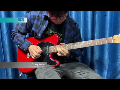 세계 최고의 기타솔로 100곡중 9위!World best guitar solo 9th Ozzy osbourne- Crazy train Guitar solo cover LGCN #5