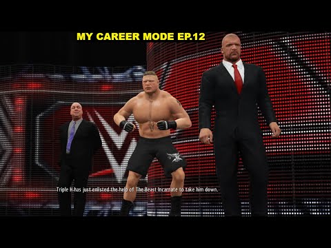 WWE 2K16 My CAREER MODE LIVE - Authority Brings The Beast WWE 2K16 ||