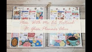Plan with Me: EC Vertical Ft. Glam Planner Alice