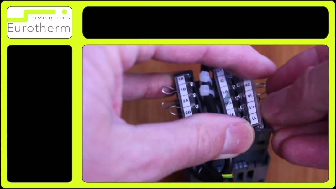 Input test on a Eurotherm 3200 Controller